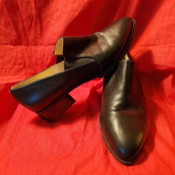 Nine West Shoes - Nine West Black Leather Loafer Size 11M